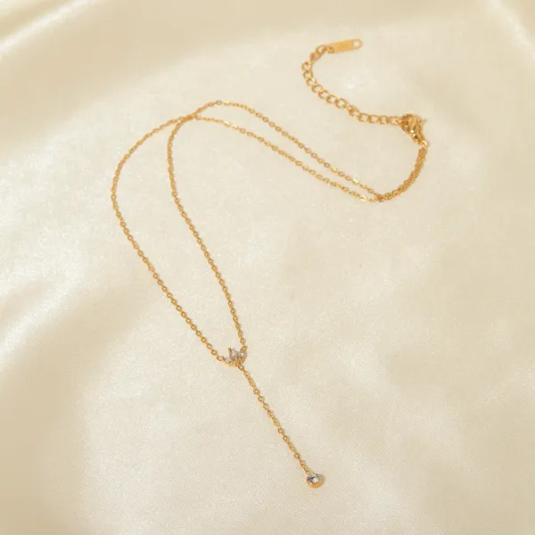 Aura Lariat Spark Necklace - Image 4