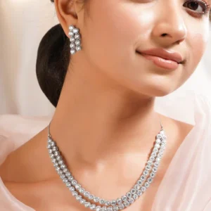 American Diamond Luxe Necklace Set