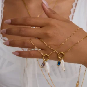 Pearl Muse Charm Necklace