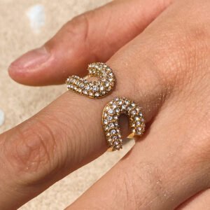 Oro Infinity Pavé Ring