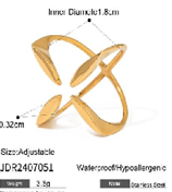 Vega Crossover Adjustable Ring