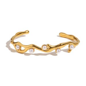 PEARL Vine Open Cuff