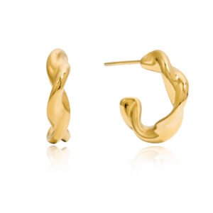 Oro Twirl Hoops