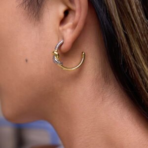 Vynce Knot Hoops