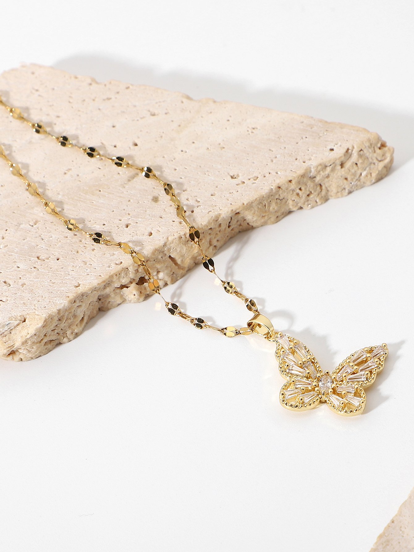 AURA Radiant Butterfly Necklace - Image 2