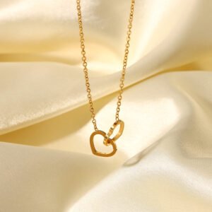 AMORA Twin Heart Necklace