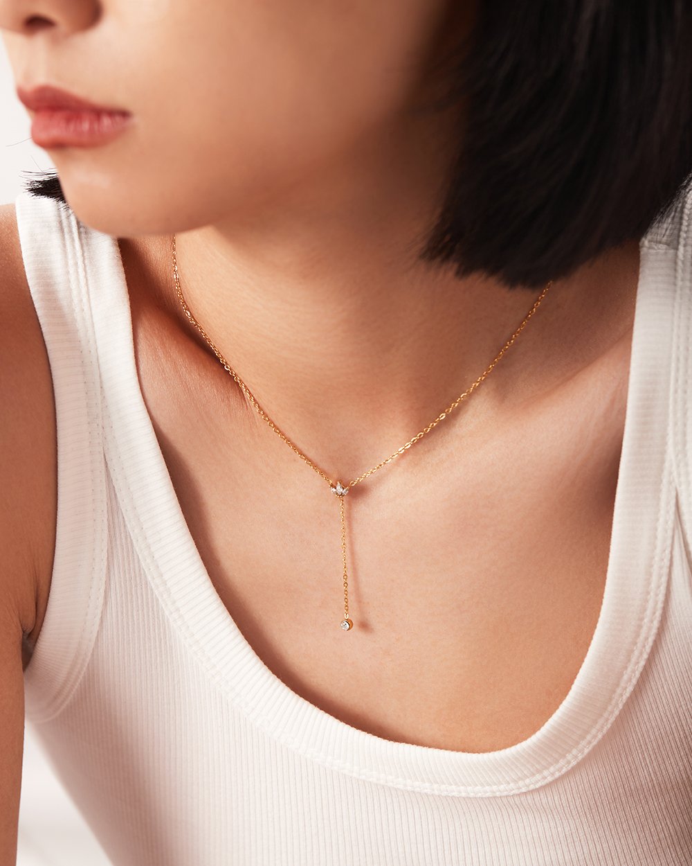 AURA Lariat Spark Necklace - Image 2