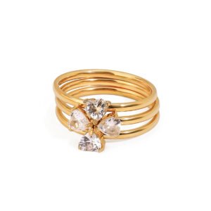Elle Petal Cluster Stack
