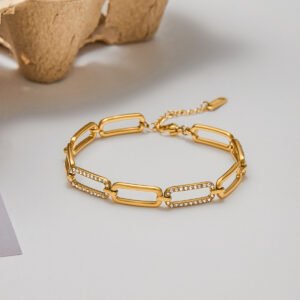 Gold Link Chain Bracelet – Sophisticated Everyday Jewelry